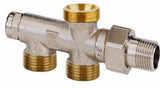 HEIMEIER Einrohrverteiler Duolux mit Absperrung, 3803-02.000