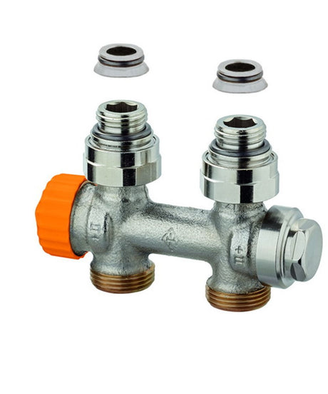 HEIMEIER Ventil Multilux V Eclipse Durchgang, für Rp 1/2 IG und G 3/4 AG, 3865-02.000