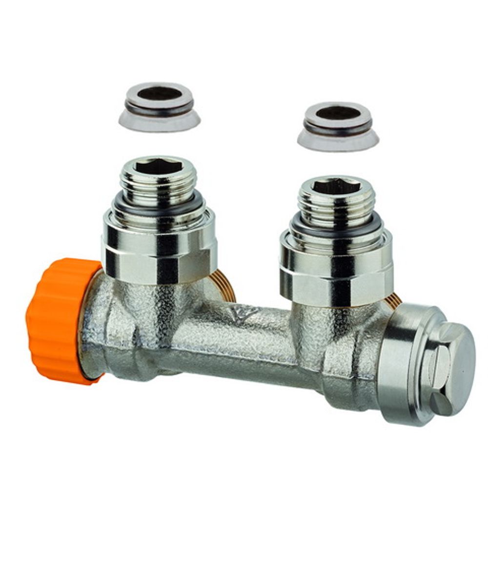 HEIMEIER Ventil Multilux V Eclipse Eck, für Rp 1/2 IG und G 3/4 AG, 3866-02.000