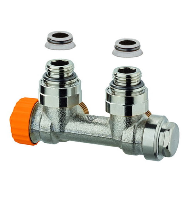 HEIMEIER Ventil Multilux V Eclipse Eck, für Rp 1/2 IG und G 3/4 AG, 3866-02.000