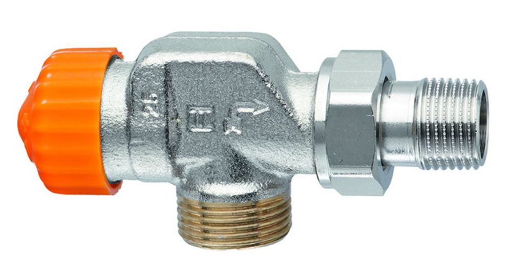 HEIMEIER Thermostat-Ventilunterteil Eclipse, Axialform, DN15, Außengew. G3/4, 3937-02.000
