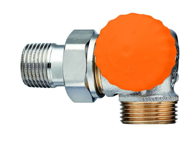 HEIMEIER Thermostat-Ventilunterteil Eclipse,Wink.eck/re., Außengew.G3/4, 3939-02.000