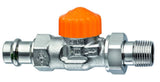 HEIMEIER Thermostat-Ventilunterteil Eclipse, Durchg., DN15, ViegaPress 15 mm, 3942-15.000