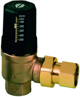 HEIMEIER Differenzdruck-Überströmventil Hydrolux, mit Anschlußverschraubung,DN20, 5503-03.000