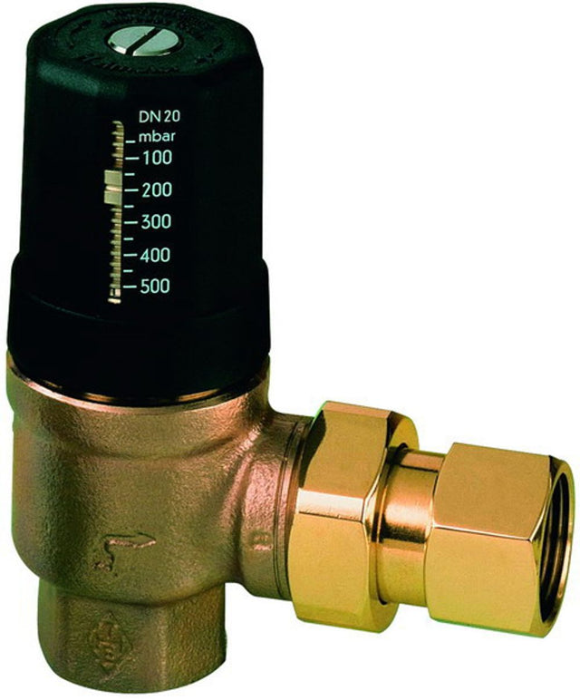 HEIMEIER Differenzdruck-Überströmventil Hydrolux, mit Anschlußverschraubung,DN25, 5503-04.000