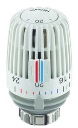 HEIMEIER Thermostat-Kopf K weiß,Standard, Skala m. Temperaturwerten, 6000-00.600
