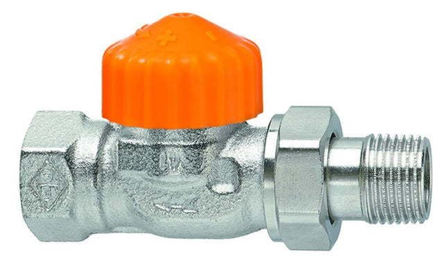 HEIMEIER Thermostat-Ventilunterteil Eclipse umgek. Flußricht., Dg., DN 10, 9114-01.000