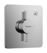 Hansgrohe HG DuoTurn Q Mischer Unterputz für 1 Verbraucher Chrom, 75614000