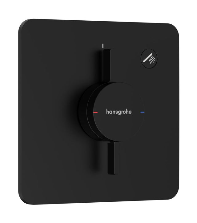 Hansgrohe HG DuoTurn Q Mischer Unterputz für 1 Verbraucher Mattschwarz, 75614670