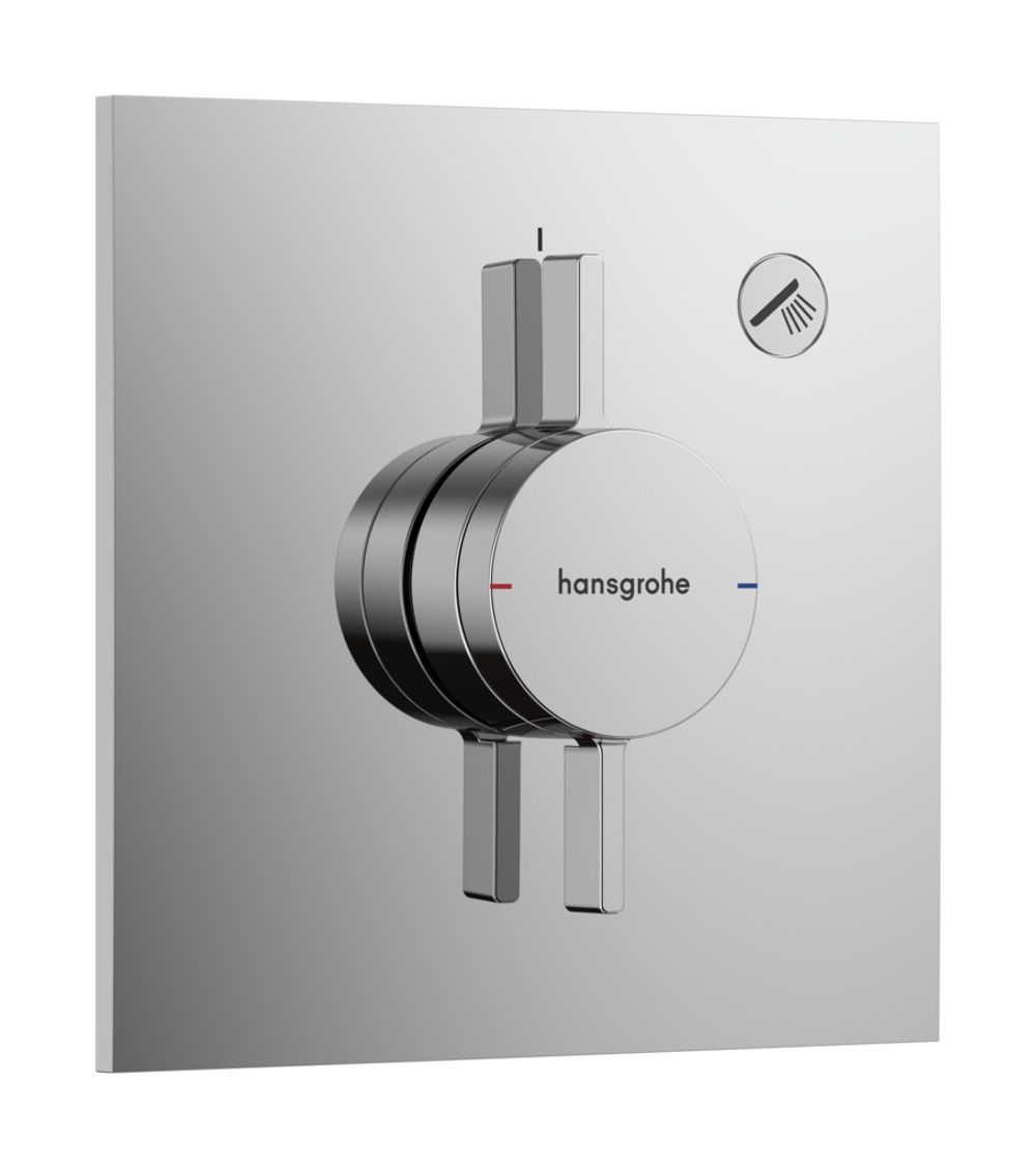 Hansgrohe HG DuoTurn E Mischer Unterputz für 1 Verbraucher Chrom, 75617000
