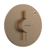 Hansgrohe HG DuoTurn S Mischer Unterputz für 1 Verbraucher Brushed Bronze, 75618140
