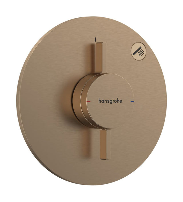 Hansgrohe HG DuoTurn S Mischer Unterputz für 1 Verbraucher Brushed Bronze, 75618140