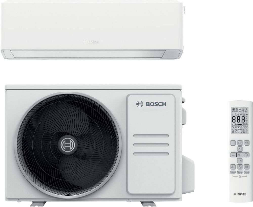 BOSCH Split-Klimagerät CL7000i-Set 35 E Außen- und Inneneinheit, 3,4 kW, A+++, 7733703120