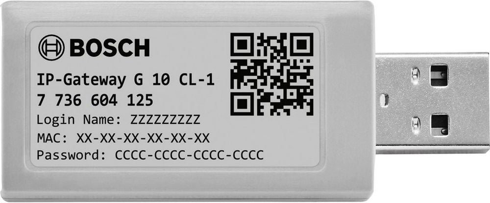 BOSCH Zubehör für Klimageräte G 10-3 IP-Gateway für Split-Klimagerät CL3000i, 7736606771