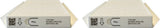 BOSCH Zubehör Wohnungslüftung HRV-FSM5 Luftfilter-Set für V5001 C (E), 7738113641