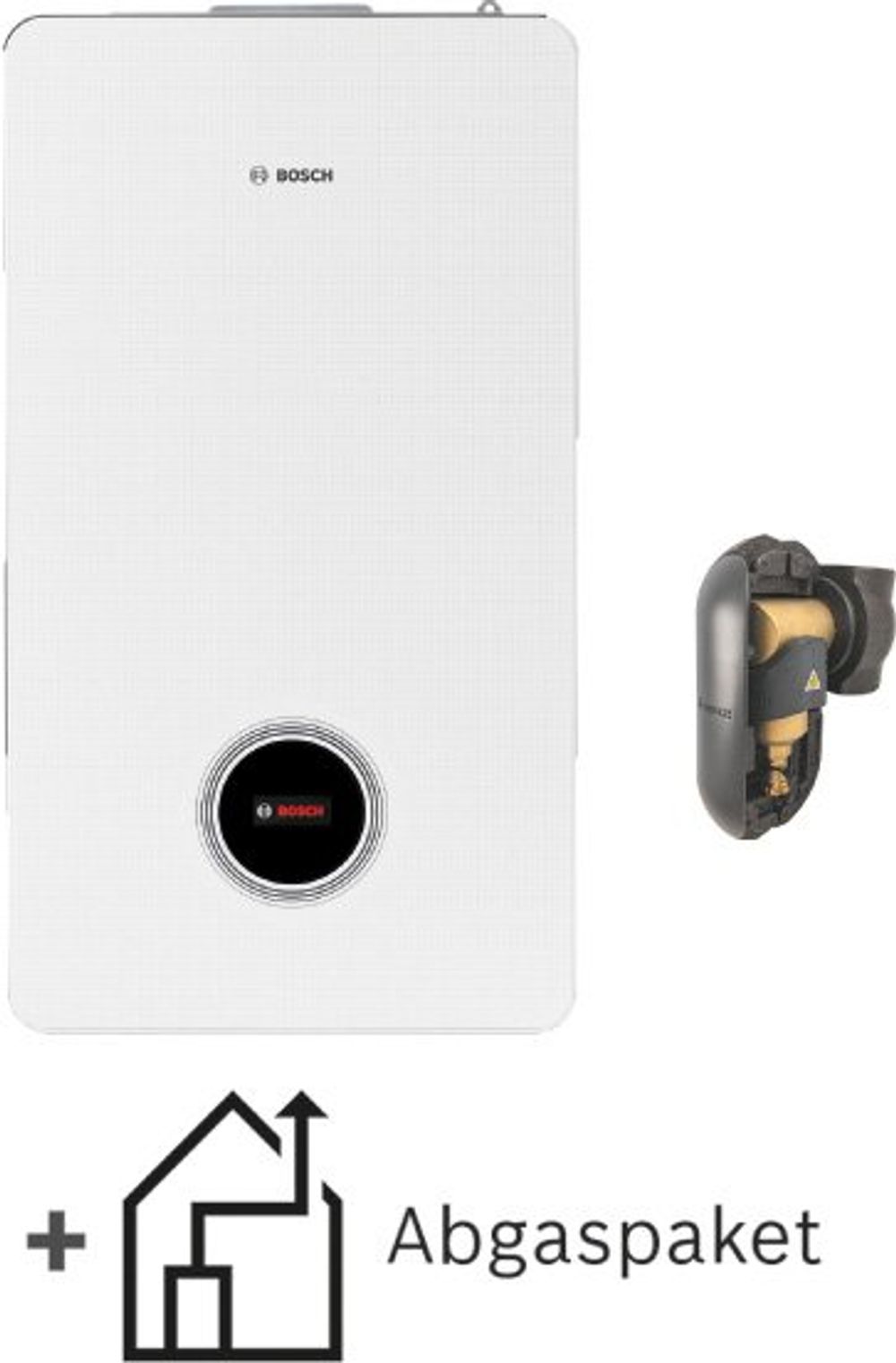 BOSCH BW-Standardpaket BOPA ST GC98WA009 GC9800iWA 20 P 23, Abgas C33x rot, 7739620912