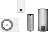 BOSCH Luftwärmepumpen-Paket BOPA CS795 AW 12 OR-T, CS6800iAW 12 E, BH200,WH370, 7739623438