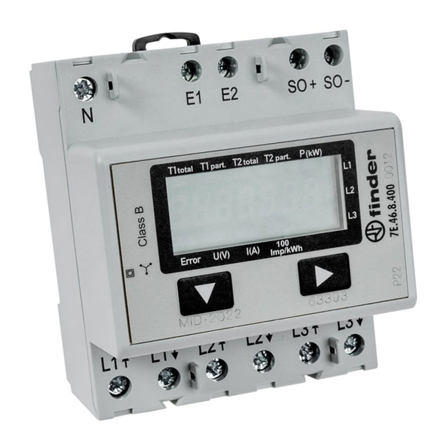 Wolf Energiezähler 3-phasig mit SO-Schnittstelle, 2748849