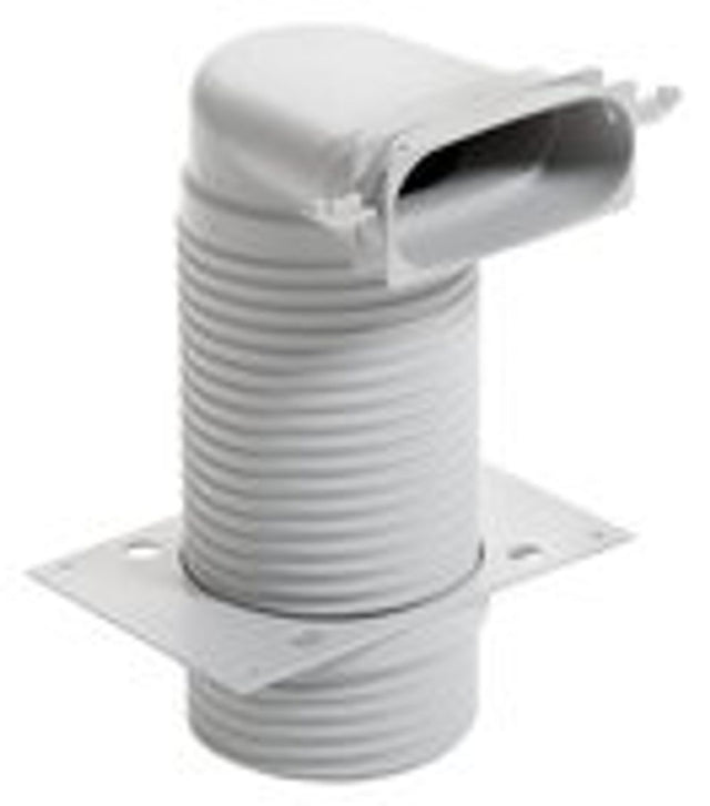 Vaillant Ventilanschluss 90 Grd. Durchm. 125 mm für Luftschlauch flach, 0020180844