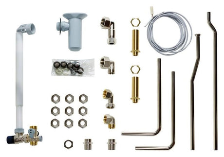 Vaillant Speicher-Verrohrungssatz 150 Liter, Unterputz inkl. Sicherheitsgruppe, 0020183761