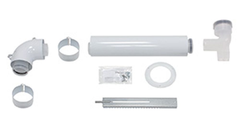 Vaillant Basis-Anschluss-Set, 60/100 PP für Überdruckgassystem DN 100, 0020277302