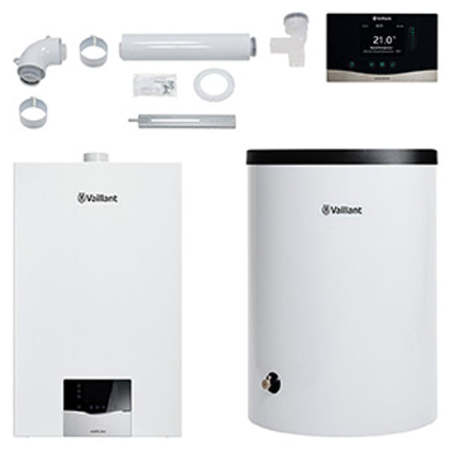 Vaillant Paket 1.708/3 ecoTEC plus VC 20CS/1-5, VRC 720/3, VI R150, LAS starr, 8000016480