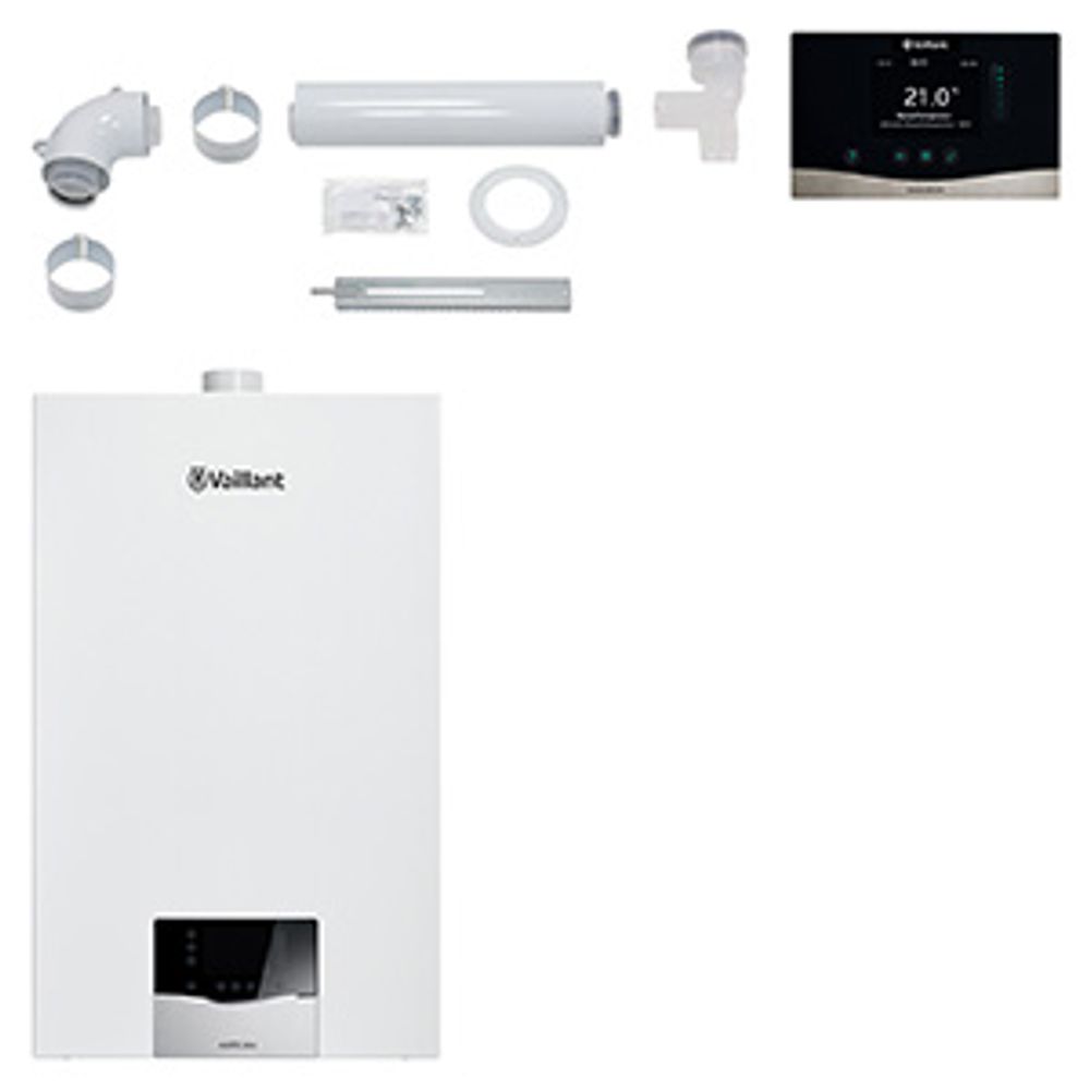 Vaillant Paket 1.702/3 ecoTEC plus VC 10CS/1-5, VRC 720/3, LAS starr, 8000016470