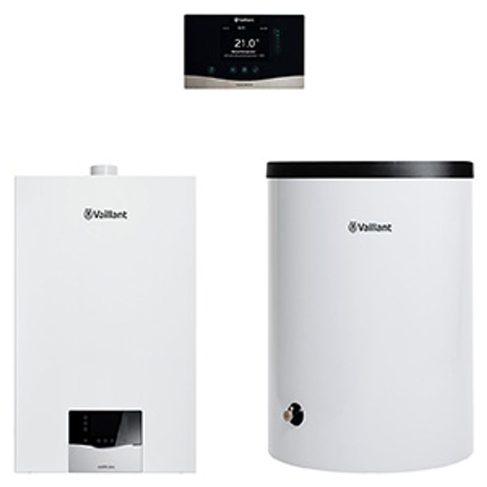 Vaillant Paket 1.722/3 ecoTEC plus VC 20CS/1-5, VRC 720/3, VIH R 150/6B, 8000016460