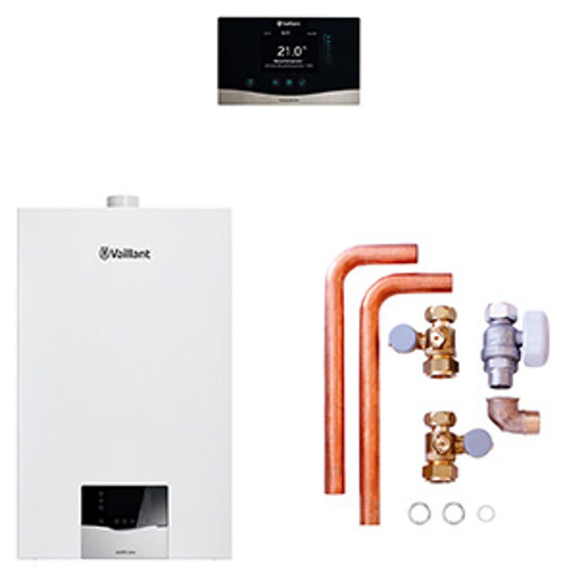 Vaillant Paket 1.737/3 ecoTEC plus VC 30CS/1-5, VRC 720/3, Anschlusszubehör, 8000016519