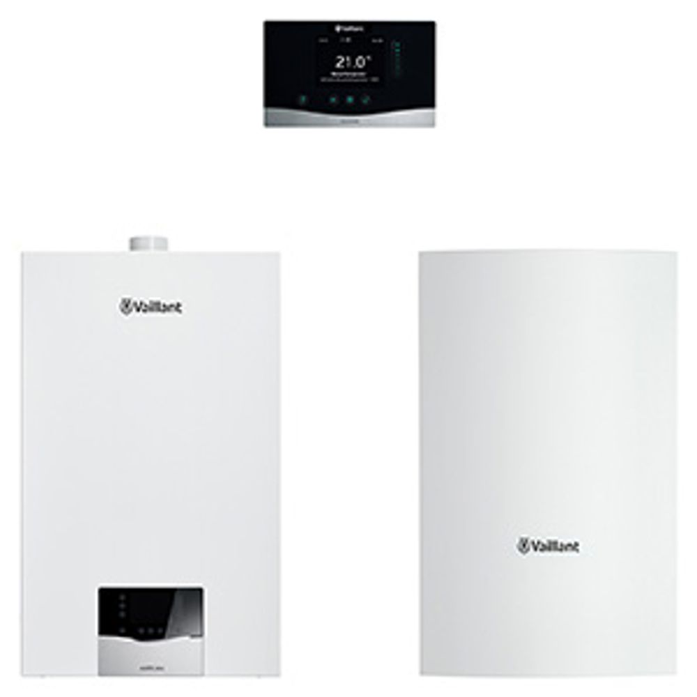 Vaillant Paket 1.760/3 ecoTEC plus VC 10CS/1-5,VRT 380/2,VIH Q 75/2 B,Zubehör, 8000014448
