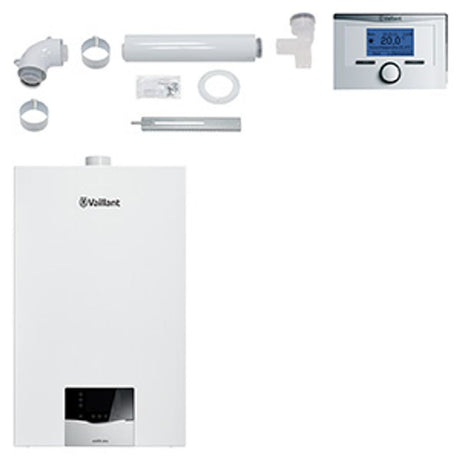 Vaillant Paket 1.122 Mehrfachbel. 4er VCW 20/26CS/1-5,VRT350,inkl.Abgasleitung, 8000014532