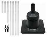 Vaillant Set 1.55 Luft-/Abgasführung, 10 m DN 80 Paket mit Schachtabdeckung, 8000023707