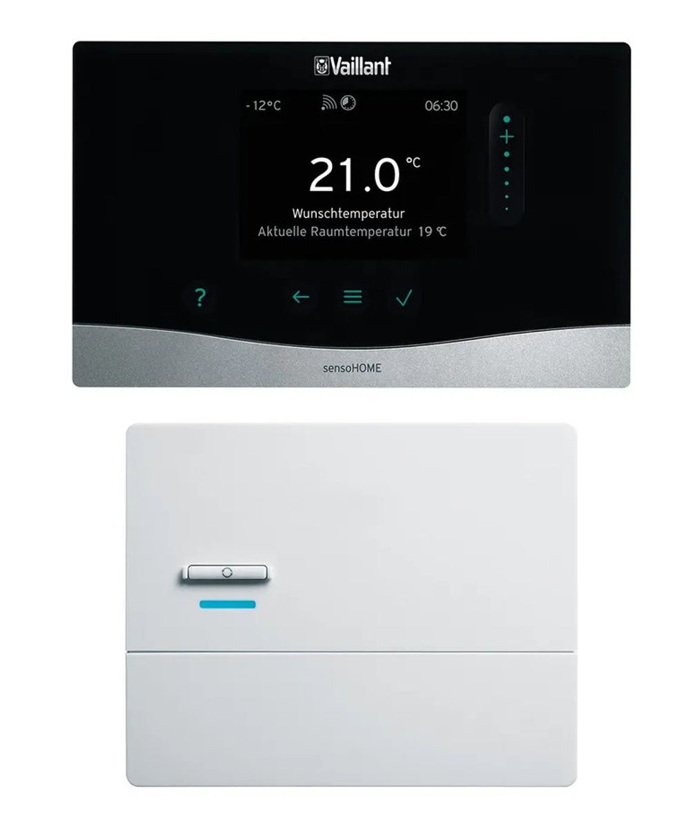Vaillant Funk-Raumtemperaturregler sensoHOME VRT 380f/2, eBUS-Schnittstelle, 0010045487