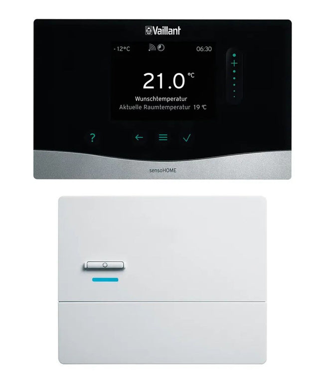 Vaillant Funk-Raumtemperaturregler sensoHOME VRT 380f/2, eBUS-Schnittstelle, 0010045487
