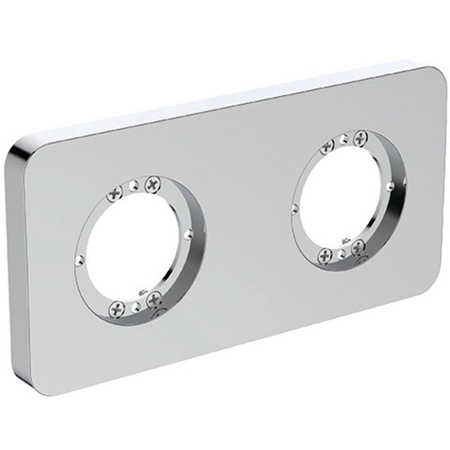 Ideal Standard 2er Rosette Archimodule Soft, 83x166mm, Chrom, A1541AA