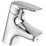Ideal Standard WT-Armatur Ceramix Blue, Lift, m.Ablgarn.,herausz.HB,Ausld.136mm, Chrom, A5654AA