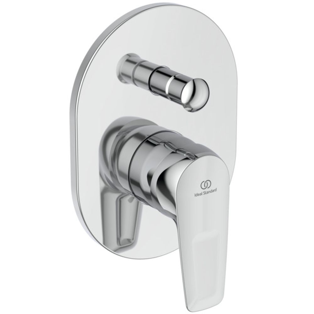 Ideal Standard Badearm. Ceramix Blue UP BS2/Alt Chrom, A5662AA