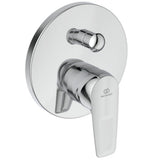 Ideal Standard Badearmatur UP Ceramix Blue, Bausatz 2, Rosettendurchm. 163mm, Chrom, A5664AA