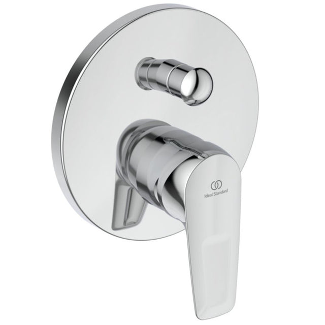 Ideal Standard Badearmatur UP Ceramix Blue, Bausatz 2, Rosettendurchm. 163mm, Chrom, A5664AA