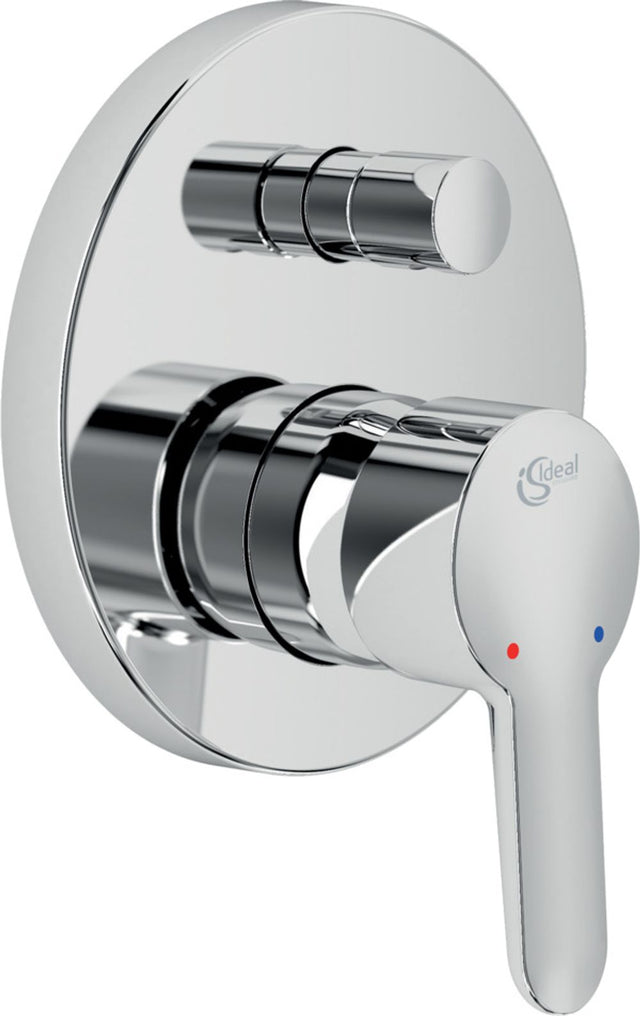 Ideal Standard Badearmatur UP ConnectBlue,Bausatz 2, Ros.d:163mm, eigens.DIN EN 1717, Chrom, A6006AA