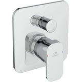 Ideal Standard Badearmatur UP Tonic II, Bausatz 2, Rosette 163x163mm, Chrom, A6340AA