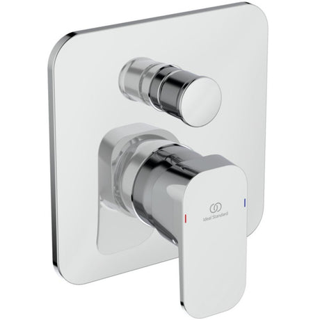 Ideal Standard Badearmatur UP Tonic II, Bausatz 2, Rosette 163x163mm, Chrom, A6340AA