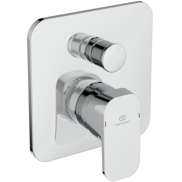 Ideal Standard Badearmatur UP Tonic II, Bausatz 2, Rosette 163x163mm, Chrom, A6340AA