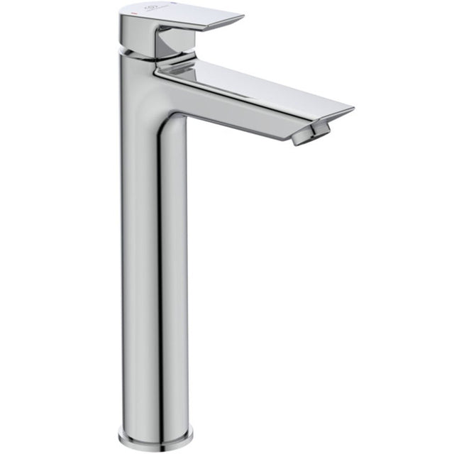 Ideal Standard Waschtischarmatur Tesi,m.verl.Sockel, 5 l/min., o.Ablgarn., Ausld.140mm, Chrom, A6575AA