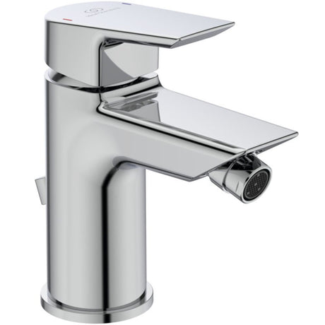 Ideal Standard Bidetarmatur Tesi, m.Ablgarn., Ausld. 95mm, Chrom, A6579AA