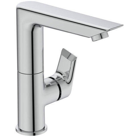 Ideal Standard WT-Armatur Tesi, 5 l/min.,m.Ablgarn., m.hohem schwenkb.Ausl.,Ausld.147mm,Chrom, A6754AA