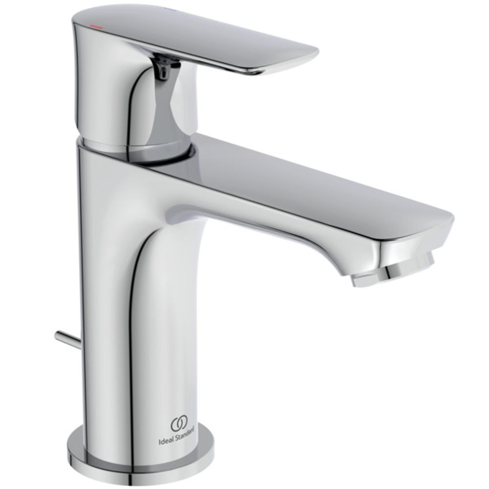 Ideal Standard Waschtischarmatur Connect Air, Slim, 5 l/min., m.Ablgarn., Ausld.107mm, Chrom, A7007AA