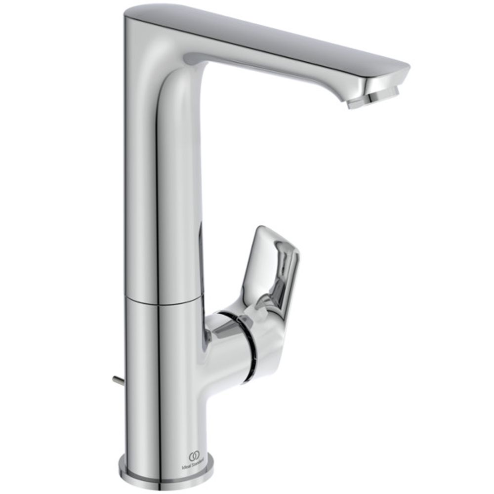 Ideal Standard WT-Arm.Connect Air,5l/min,m.Ablgarn., m.hohem schwenkb.Ausl.,Ausld.140mm,Chrom, A7020AA