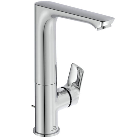 Ideal Standard WT-Arm.Connect Air,5l/min,m.Ablgarn., m.hohem schwenkb.Ausl.,Ausld.140mm,Chrom, A7020AA