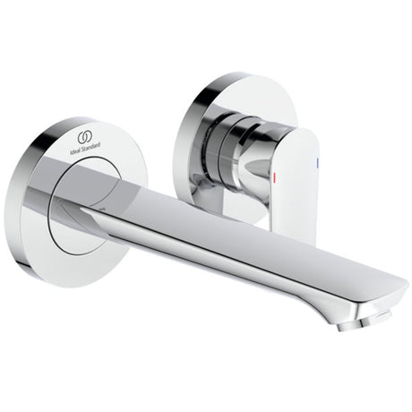 Ideal Standard Wand-WT-Armatur UP Connect Air, BS2, 5 l/min., Ausld. 185mm, Chrom, A7029AA